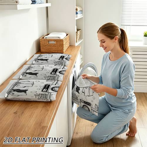 3pcs laundry mesh laundry bags clothes drying on laundry bags essential additions for your laundry space 2