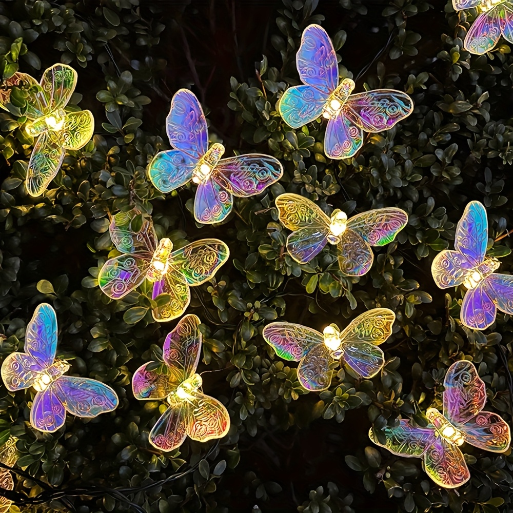 TEMU 5-foot String Lights Featuring Fairy Designs, Perfect For Decorating Bedrooms, Parties, Feasts, And Easter Celebrations With 10 Leds