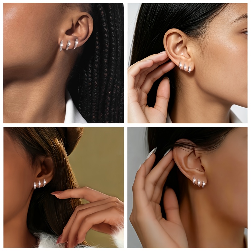A Pair of Jewelry for All Seasons. Perfect Gift for Weddings, Banquets, Parties, Back-To-School Season, Thanksgiving, Oktoberfest, Mardi Gras, Halloween, Christmas, And Black Friday, Without Battery