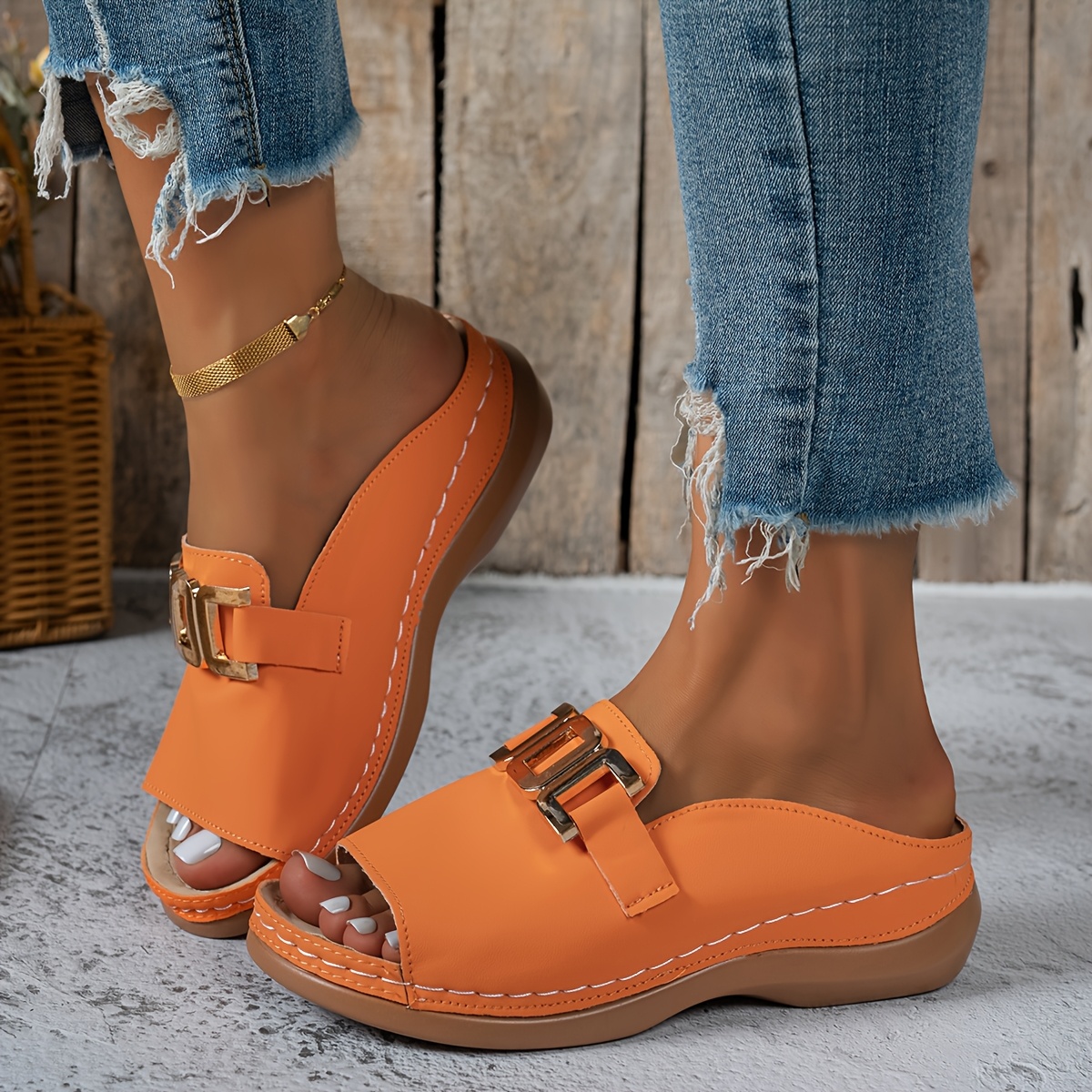 TEMU Women's Sports Sandals Summer Women's Casual Sports Sandals For Outdoor Wear, In A Of Different Colors For Customers From