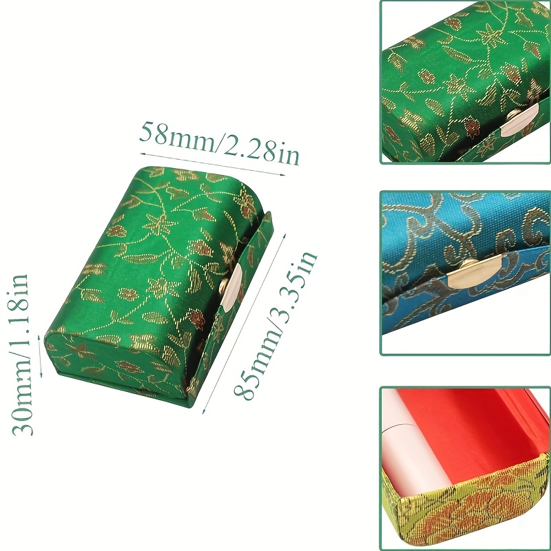 Chinese Retro Large Lipstick Case, Jewelry Storage Box