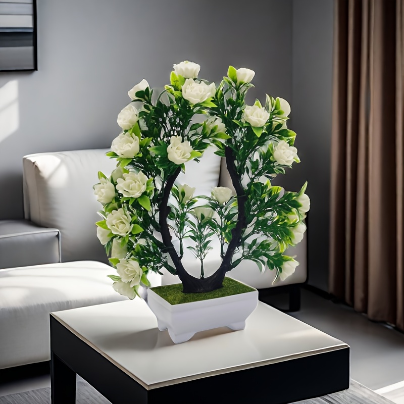 1 stuk vrolijke bloem met pot.