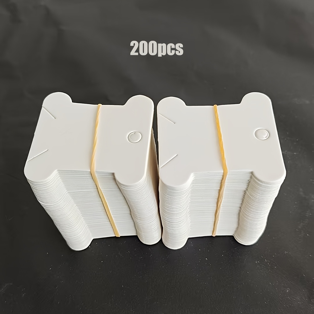 TEMU 100pcs Of Hard Cardboard Winding Boards For Floss Spools, Thread Spools, Sewing Tool Racks, Used For Marking.