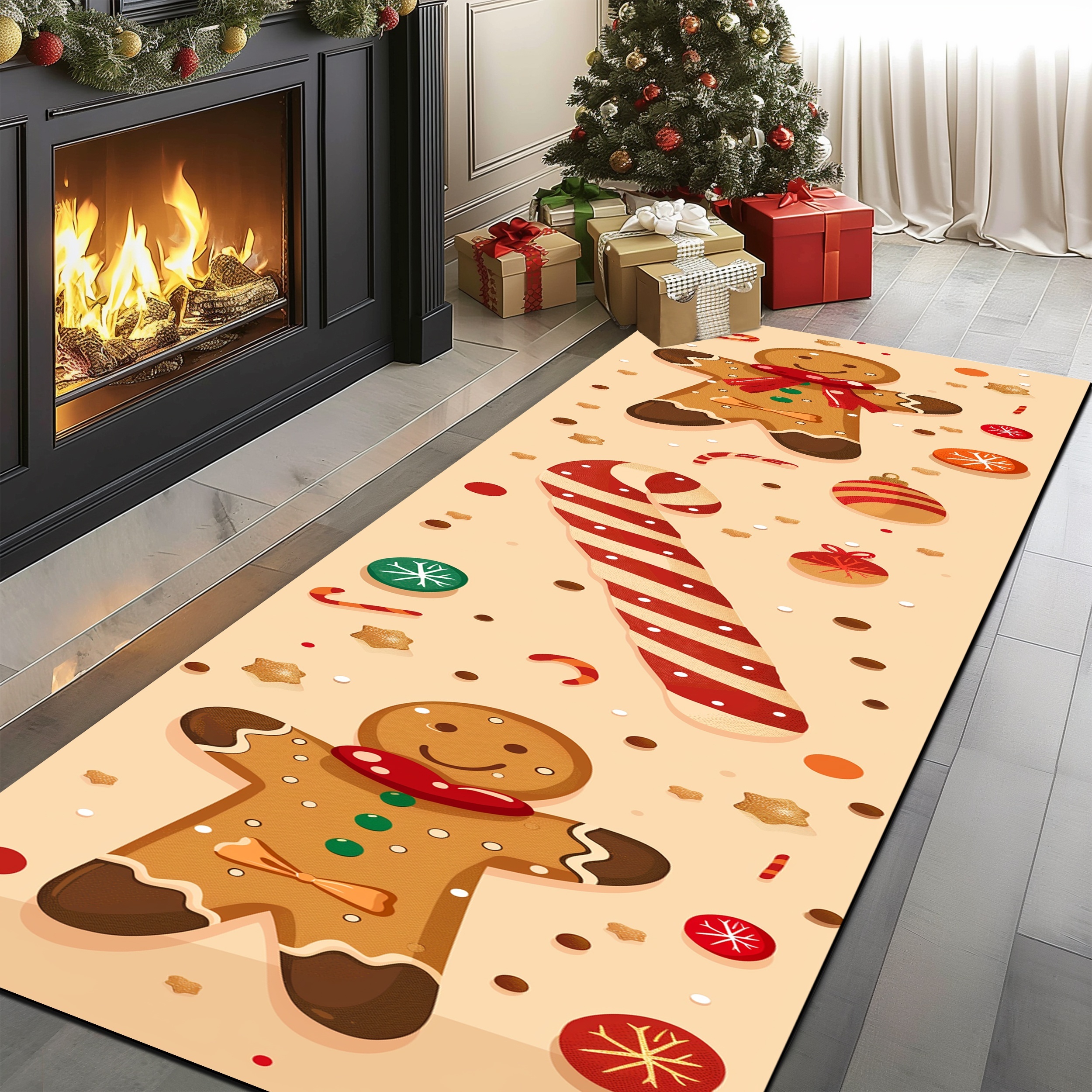 

Christmas- Rug - , Polyester For , , Entryway, Bathroom, - In Multiple (2x5ft To 2x12ft)