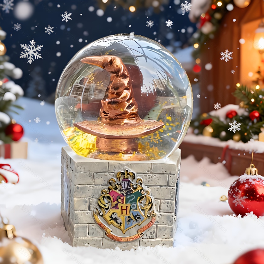 Image of Harry Potter Hogwarts School Of And Crystal Statue Figurine, Decoration - Perfect For Bedroom Or Desk Display, Collectible Gift Idea, Birthday Present