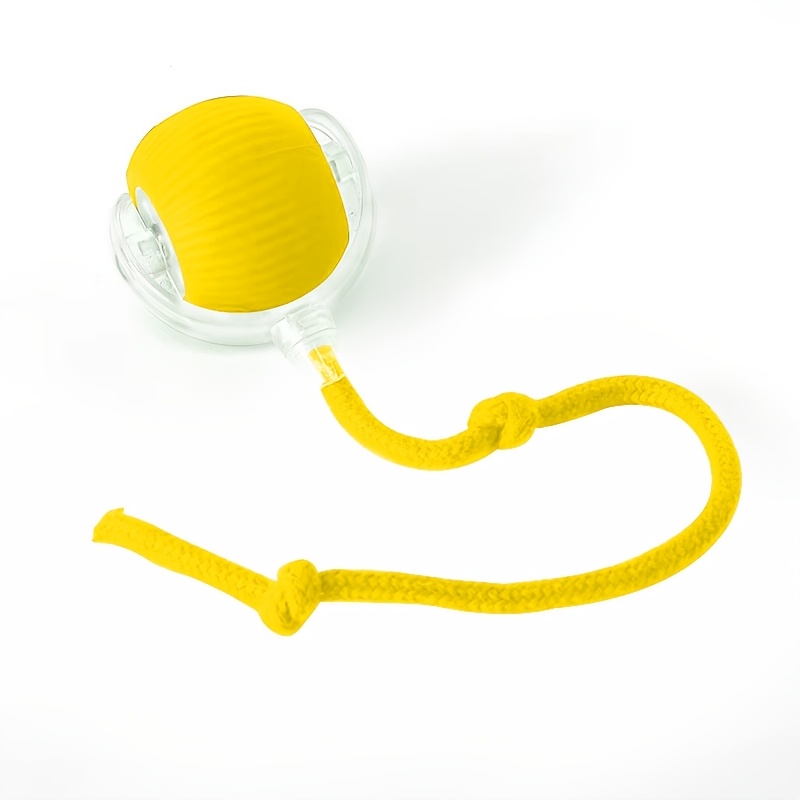 Cat Toy Ball with Tail Rope, Interactive Smart Rolling Ball