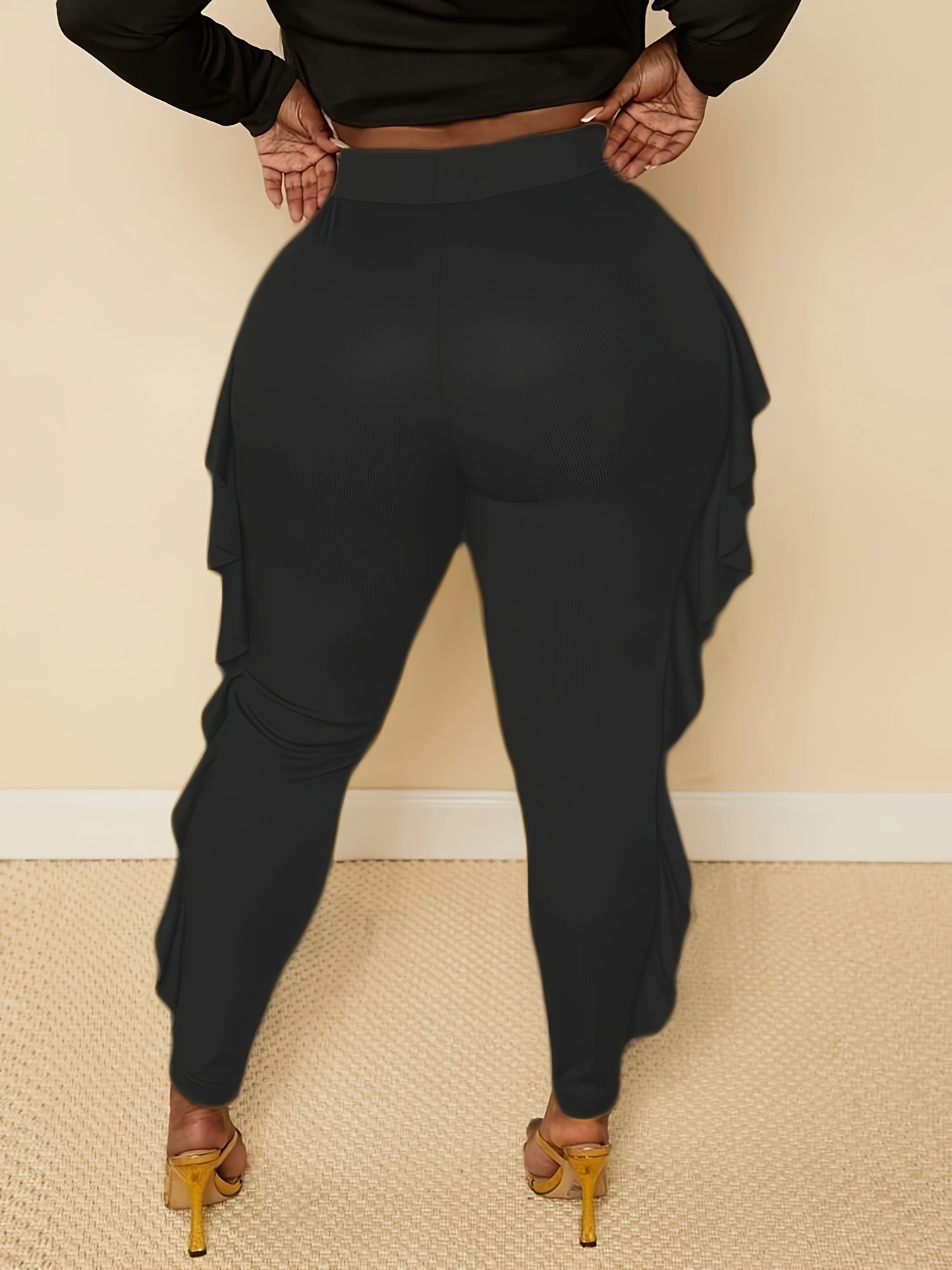 elegant party solid color fit side spliced Temu United Arab Emirates