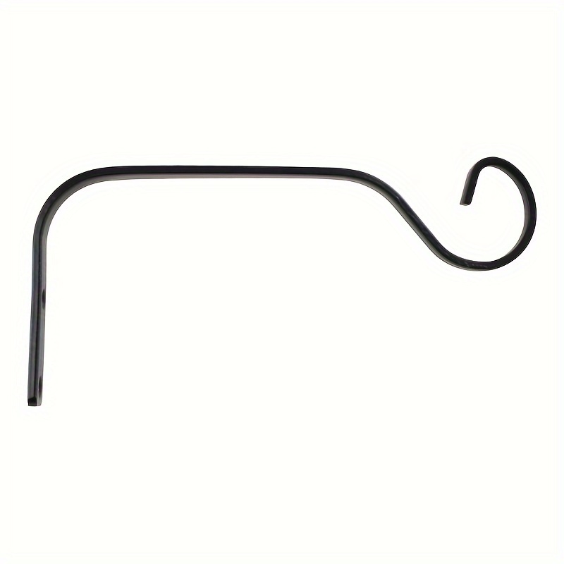 E-shop Schmiedeeisen Haken Hängende Laterne Vogelhaus Mantel Garten Blumentopf Dekoration Land Retro Wand Gebogene Halterung Hängepflanzenhalter