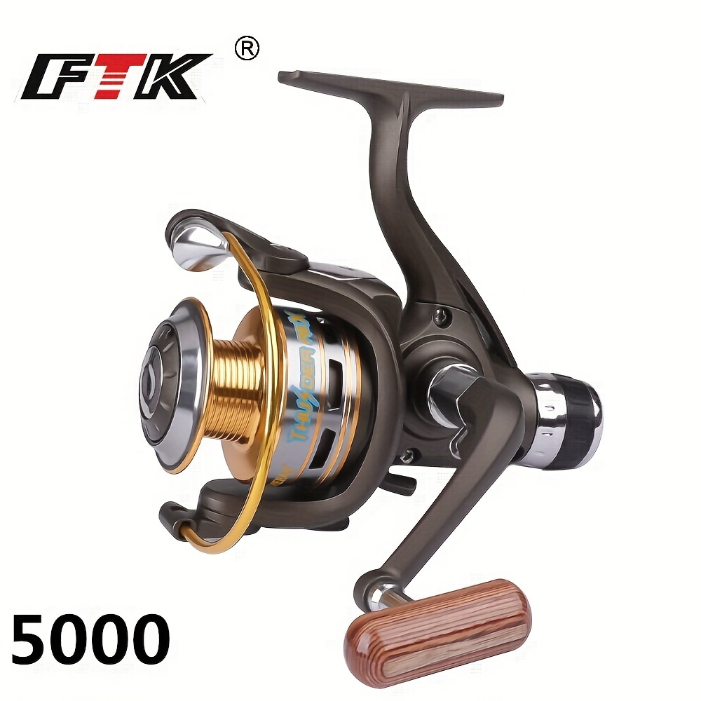 1pc 2000/3000/4000/5000 Series Stainless Steel Spinning Fishing