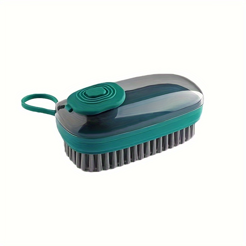 1pc Cepillo de Limpieza Líquido Multifuncional, Herramienta de Limpieza con Pelo Suave para Ropa, Sombreros y Zapatos, Adición Automática de Líquido para la Limpieza, Cepillo de Lavandería