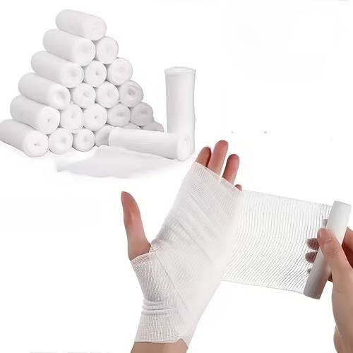 10 rolls 450cm 17in breathable stretchable wraps for fingers elbows wrists shoulders leg support non woven material