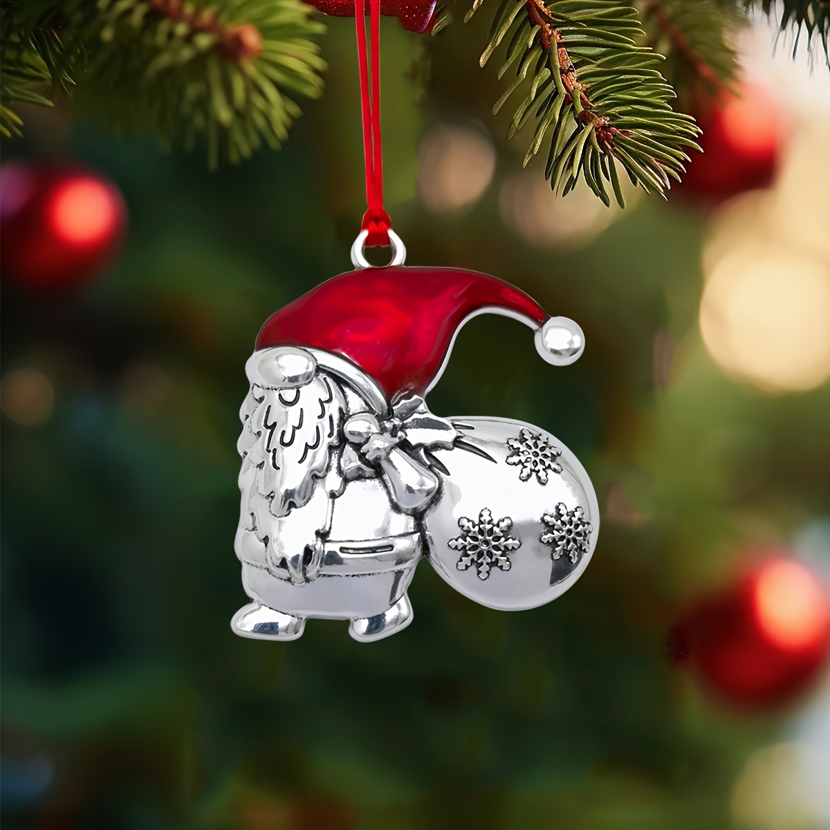 TEMU 1pc Christmas Tree Pendant, Christmas Tree Hanging Ornament, Christmas Holiday Pendant, Pendants, Drops, Finials