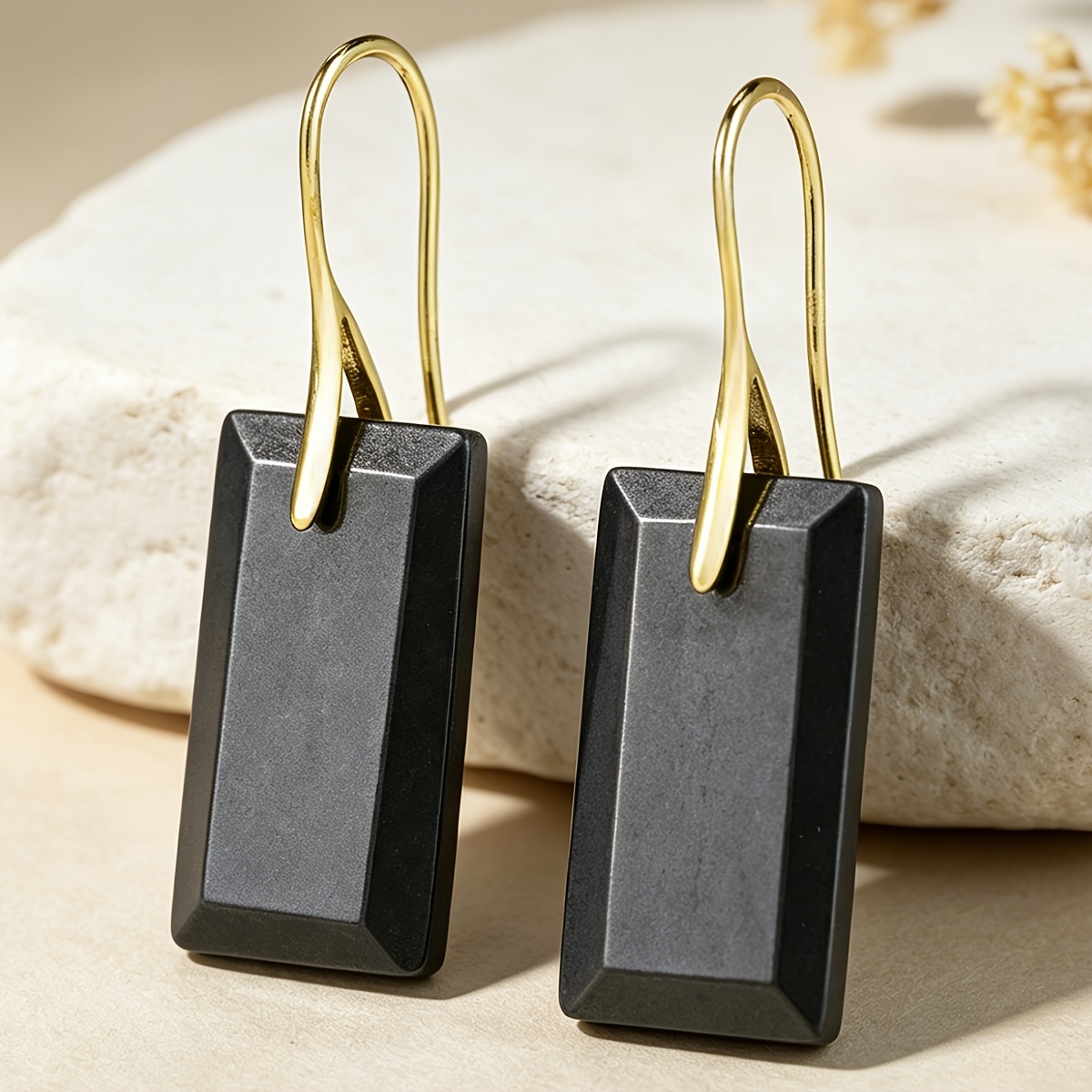 TEMU Orecchini gotici in ematite , gioielli boh矇mien da donna con , gioielli a per feste, Halloween, dei morti, regalo