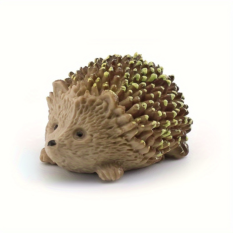 Fa Fantarea Realistic Wild Forest Animal Models Suitable For - Fox, Raccoon, Hedgehog & Owl Static Solid Figures, Educational Science For,,, Collectible Animal Statues