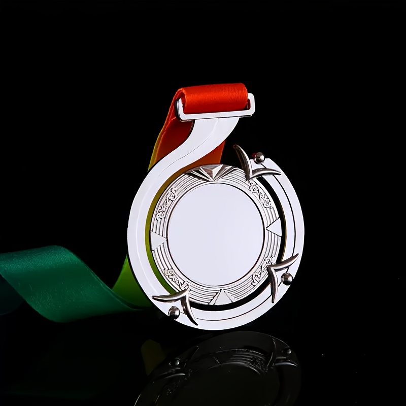 TEMU Irregular-shaped Medal, Golden/silvery/bronze Alloy Hanging Tag, School Student Sports Day Medal Prize, Suitable For Awarding Honorary Awards At