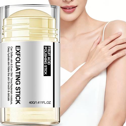 glycolic and salicylic acid exfoliating stick enhances skin texture manages oil pores retains moisture provides deep hydration and gently nourishes and brightens