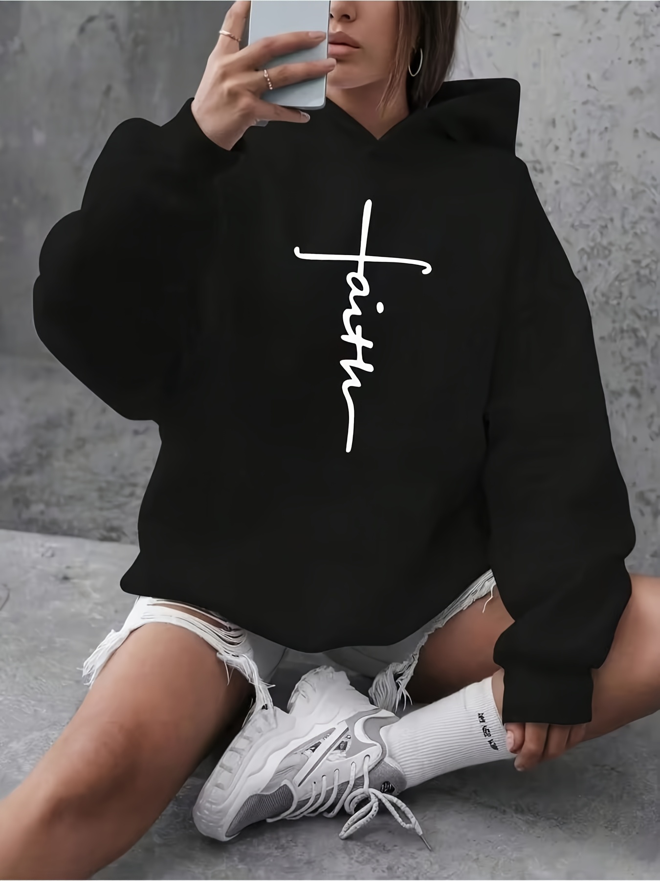 oversized hoodies for women sold on Temu United States