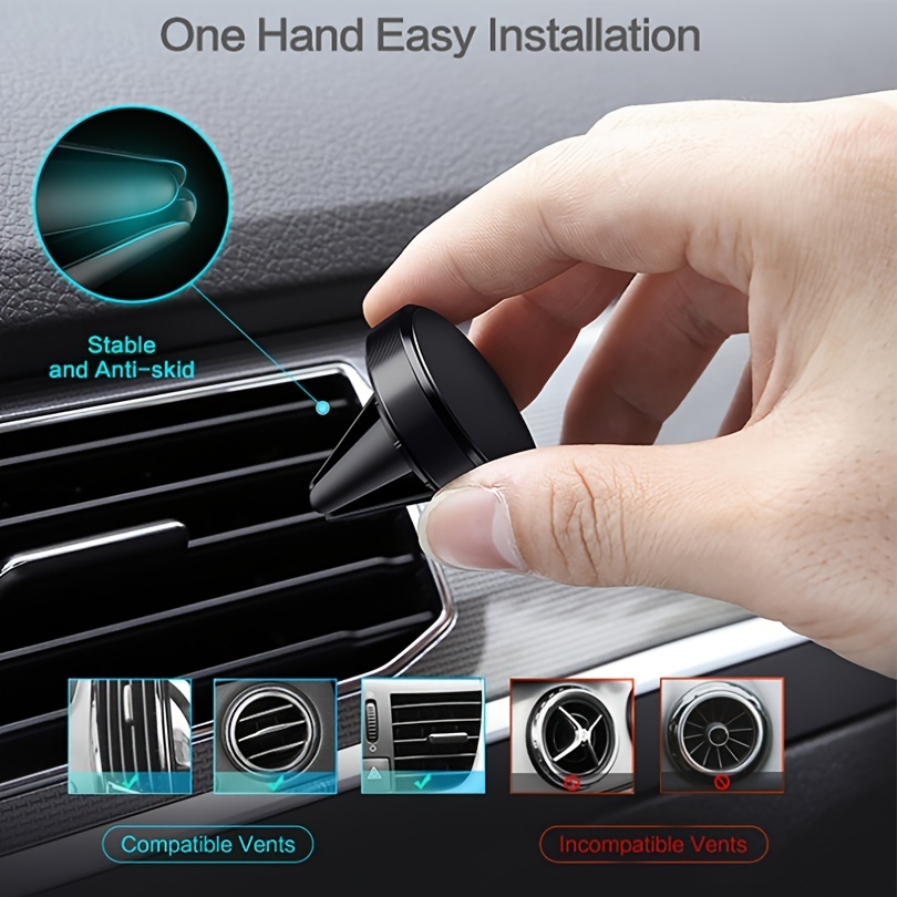 

Strong Magnetic Mobile Phone Holder For Car, Airplane, , Mobile Phone Magnetic Suction Holder For Car