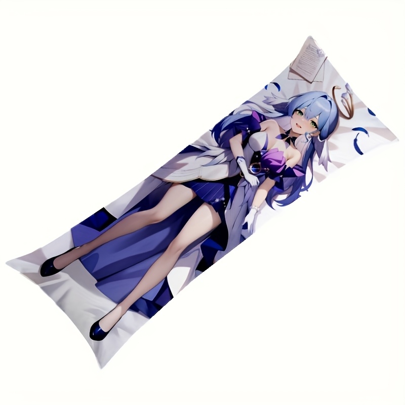 

-1pcs1pc Machine Washable Full Body Pillow - Knitted Polyester Cover And Fiber Filling - Providing Strong Support For Side And Lying