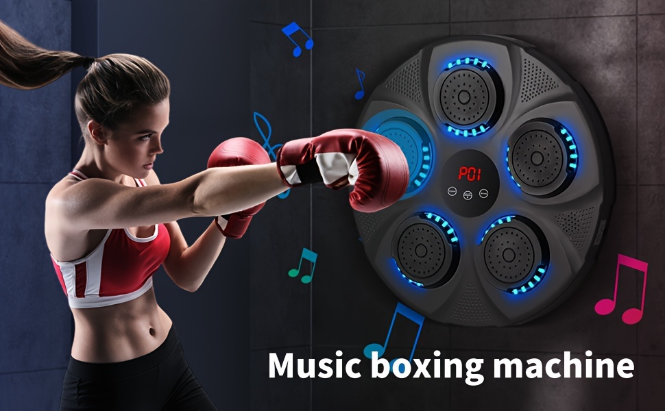  boxing machine boxing training punching equipment wall mounted boxing machine smart boxing target workout machine details 5