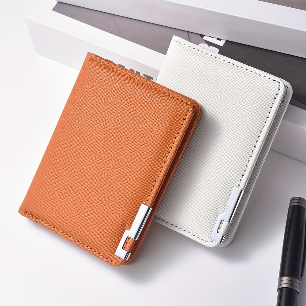 1pc Slim Ultra-Thin Credit Card Wallet for Men - Business Style with Multiple Card Slots, Geometric Interior Design, Holds License & Cash, Black - Perfect for Daily Use & Holiday Gifts (Christmas, Valentine's Day, Father's Day), Quality Craftsmanship