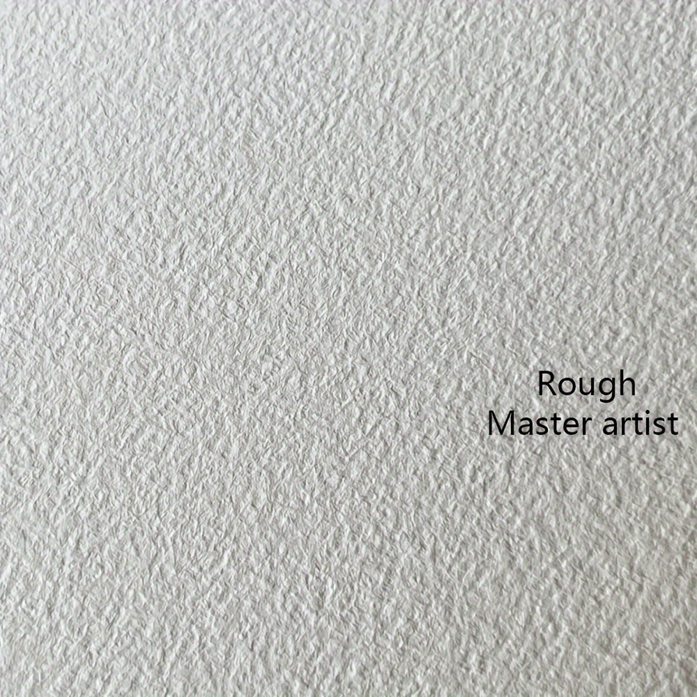 new product     artist master watercolor paper roll 37cm width length 10 meters 140lb 300gsm 100 cotton   watercolor paper neutral acid free gouache acrylic pen light color screen printing pastels charcoal painting paper