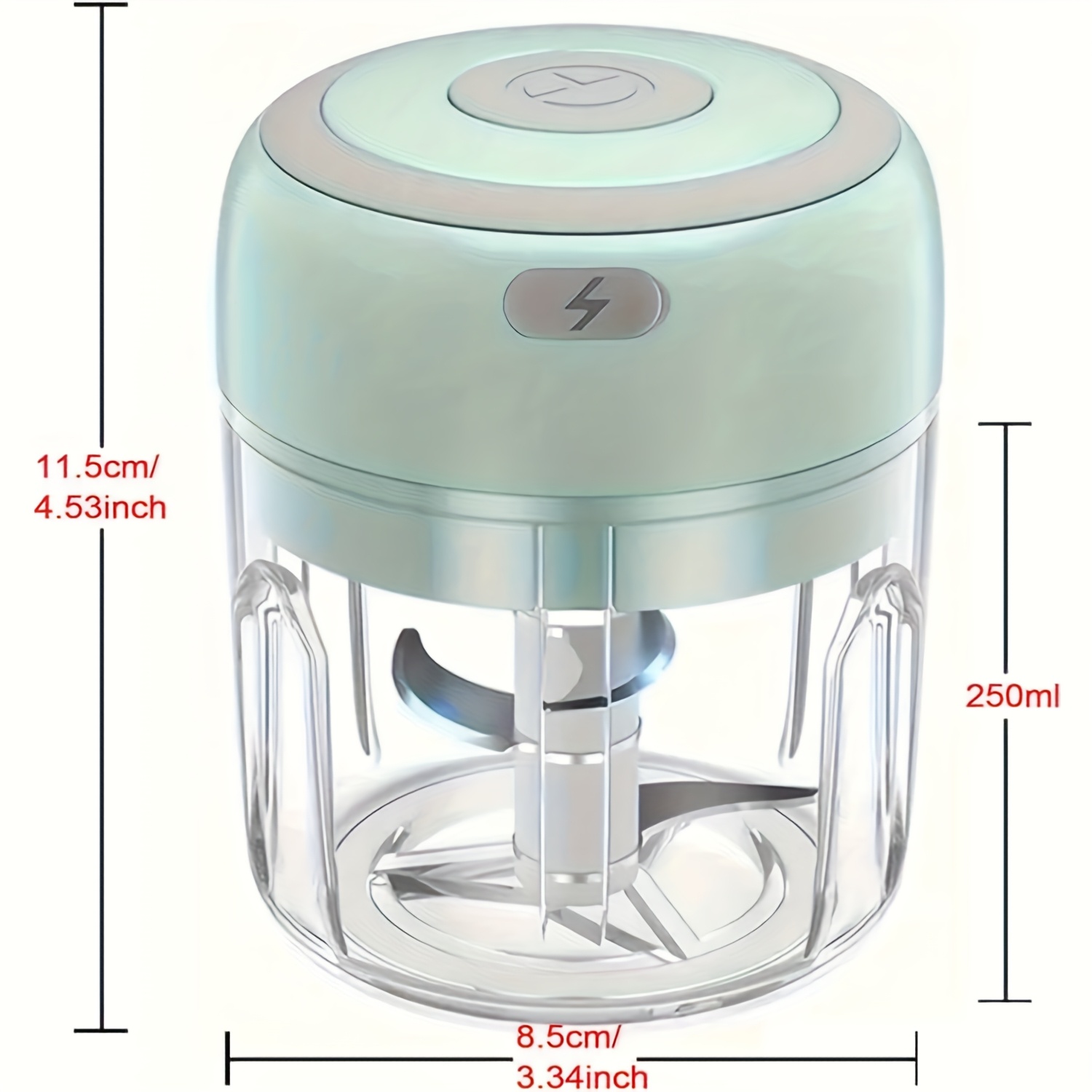 electric garlic chopper with usb-powered operation, compact food processor for garlic, ginger, meat, vegetables, fruits -   chopping, easy- , portable kitchen appliance for home & professional kitchens - ideal for meal prep, cooking, restaurants, garlic mincer, restaurant equipment, spacesaving gadget,   chopping, restaurant staff Product details 2