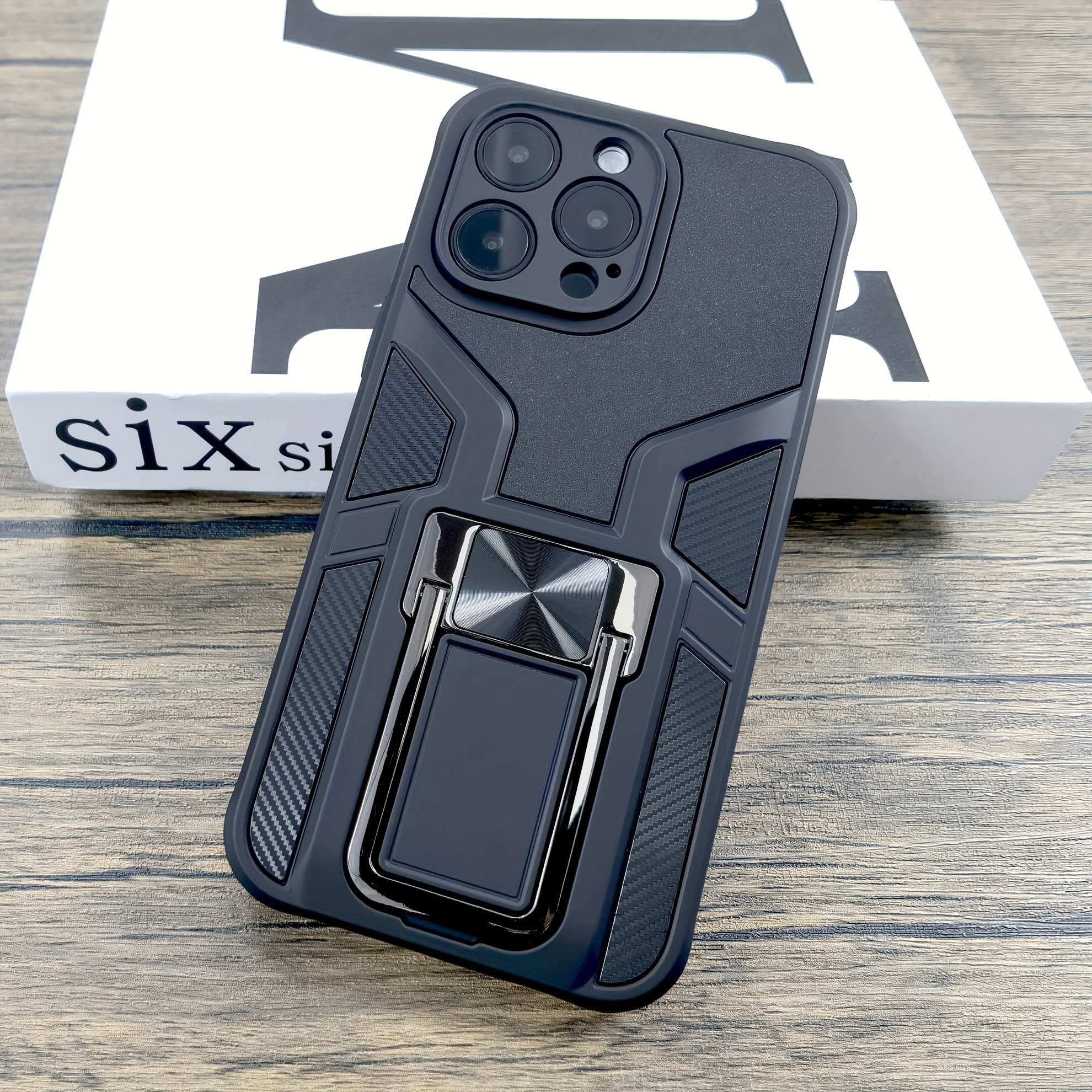 luxury shockproof armor case for iphone 14 12 11 pro max 14pro 12pro 11pro iphone14 iphone12 promax with stand holder support car mount adsorption rugge heavy duty full protective phone shell bumper anti shock shock proof hard cover