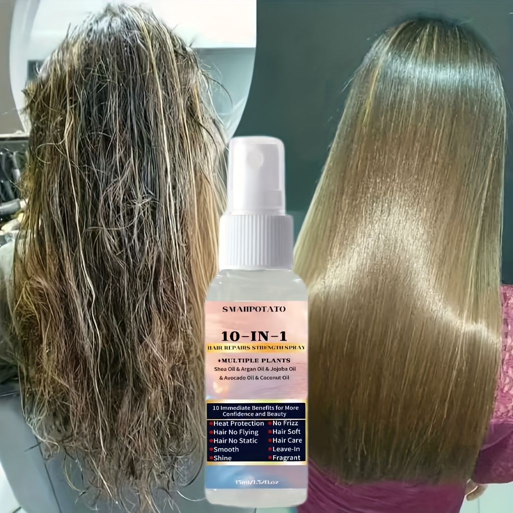 Image of 10in 1 Hair , Moisturizing, Anti Frizzy, Anti-static, Puffy, Anti Sweat, Anti Wind, Shiny, Y, Soft Hair , Look More Attractive