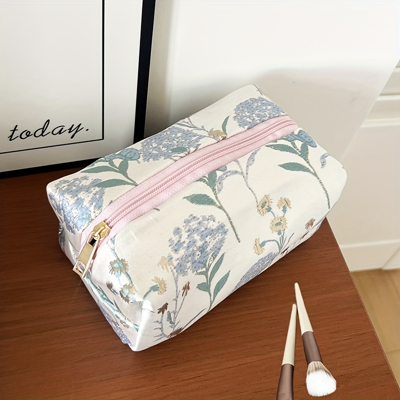 elegant drawstring cosmetic pouch women's travel essential Temu