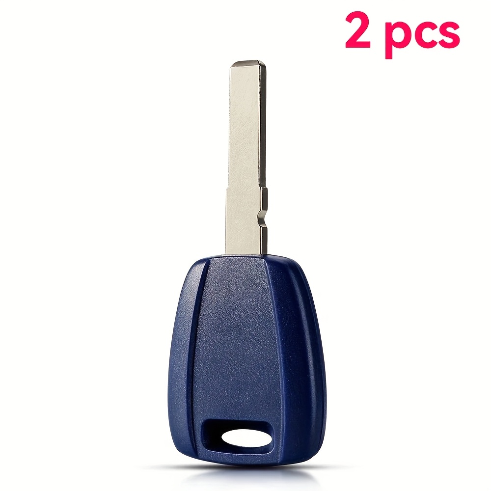 TEMU Set pezzi KEYYOU Custodia per chiave auto con transponder per Fiat 500 Punto Ducato Stilo Panda lama SIP22