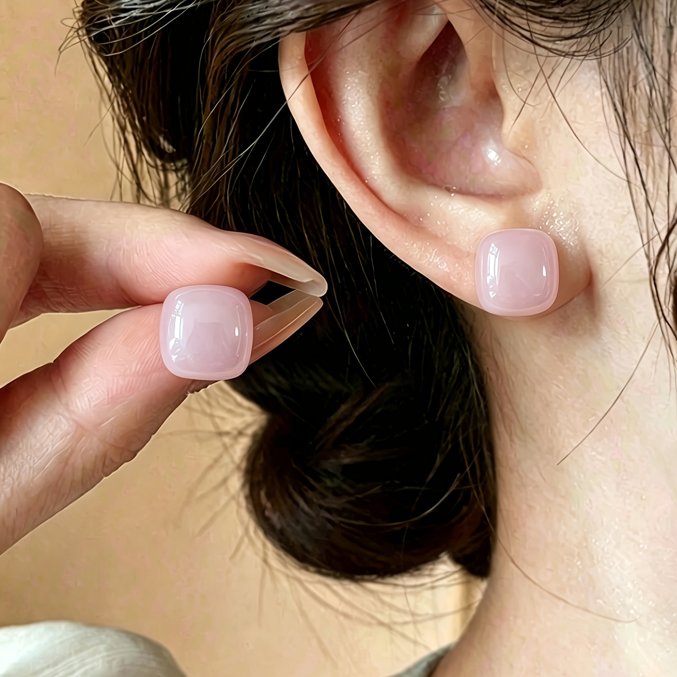 6 Pairs Elegant Cute All-Match Geometric Earrings Set
