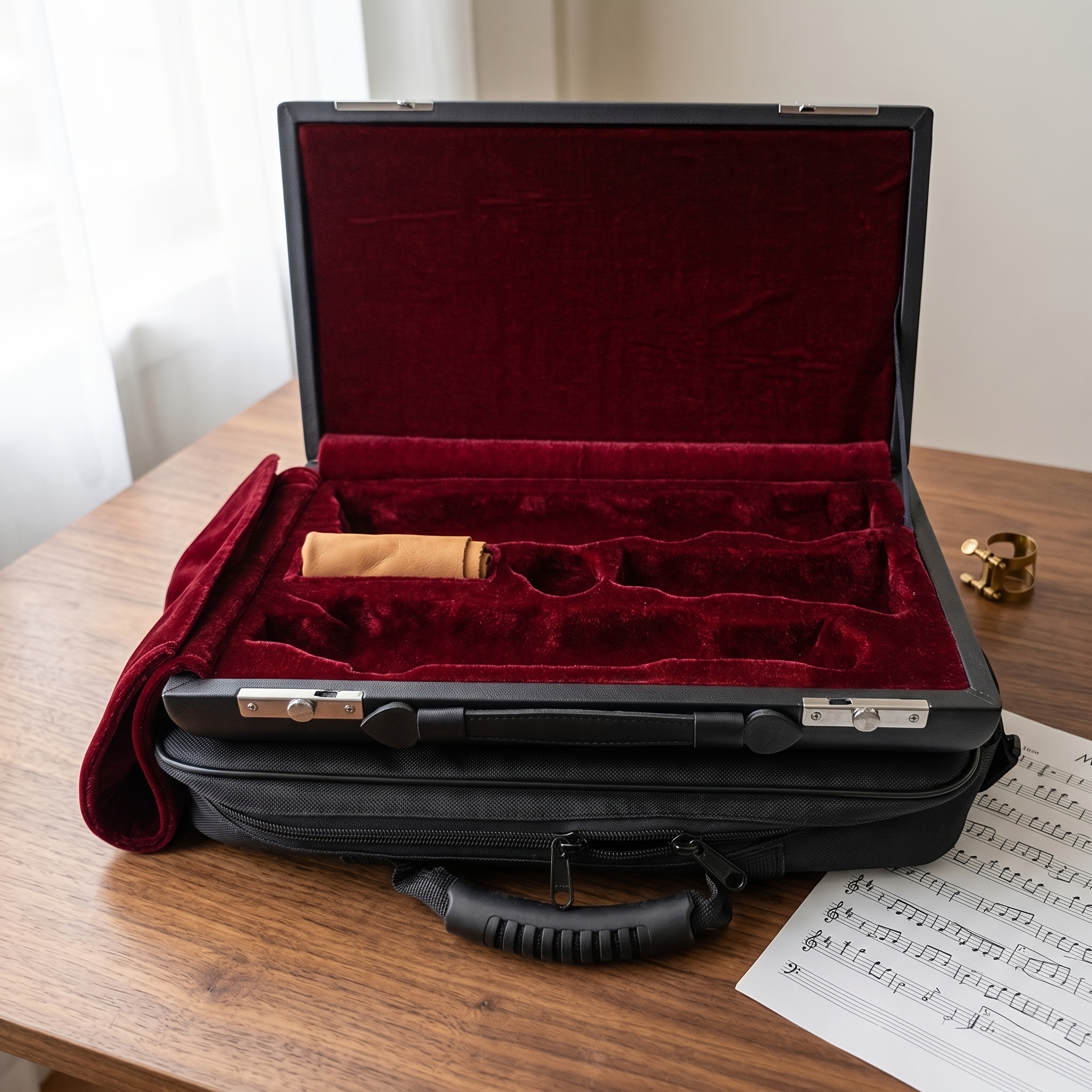 Lightweight Hard Shell Oboe Case, Portable Protective Instrument