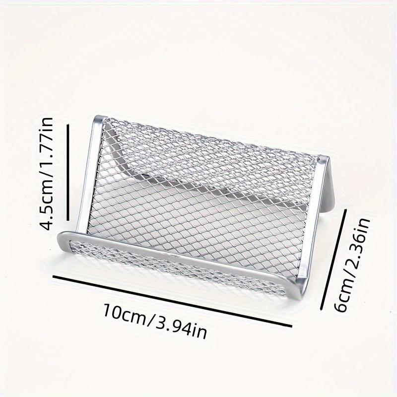 durable metal wire business card holder desktop office Temu Kuwait