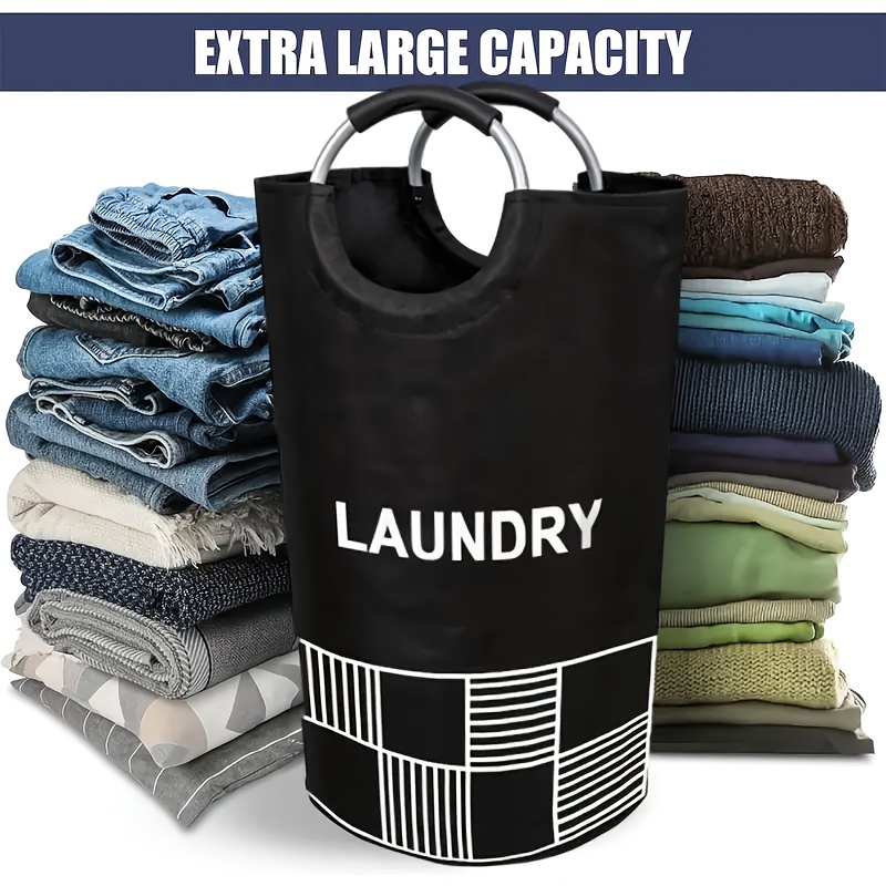 large capacity laundry basket laundry hamper laundry bag with handles foldable laundry basket for   a very practical ironing accessory Product details 4