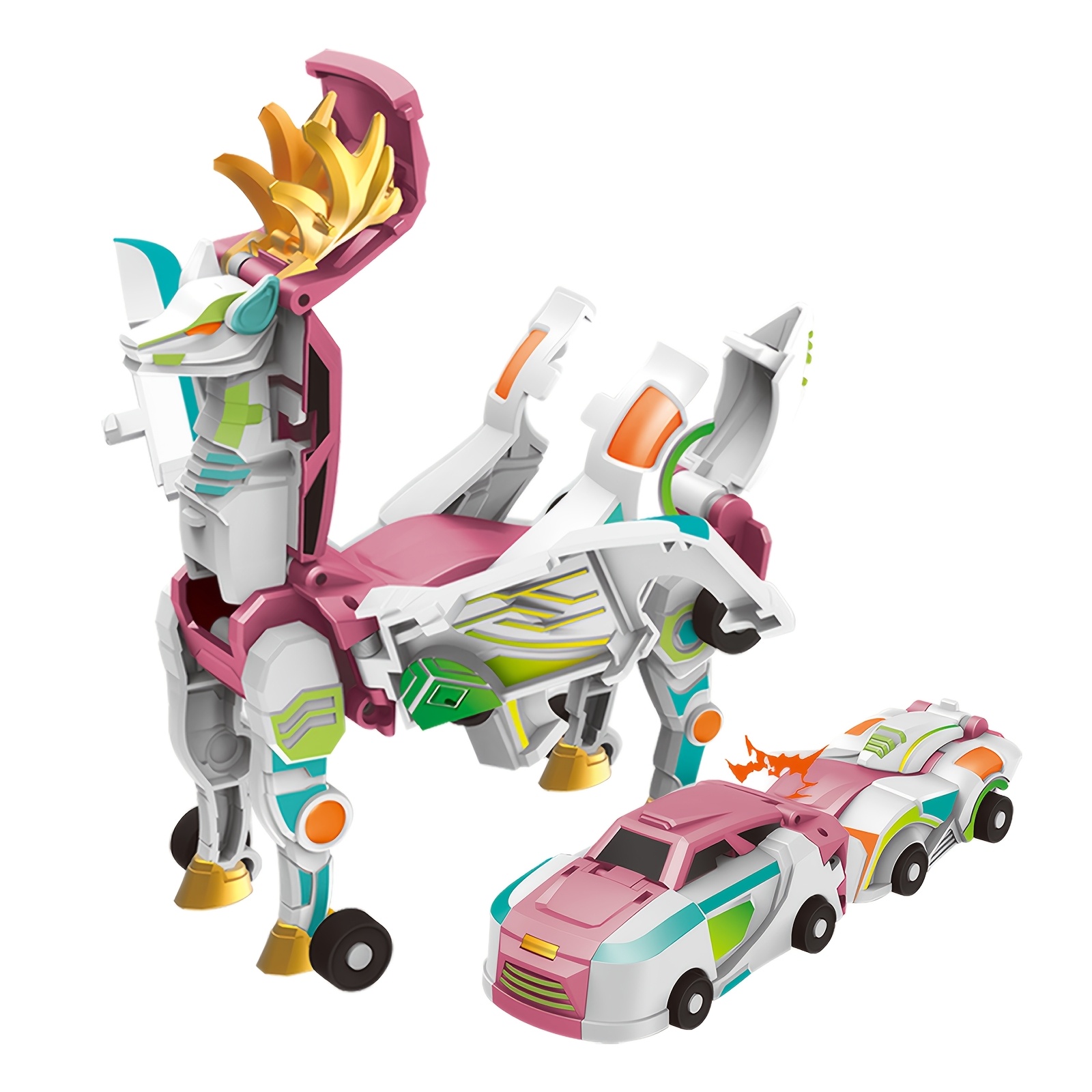 Transformable Car Robot with Dynamic Action Mode