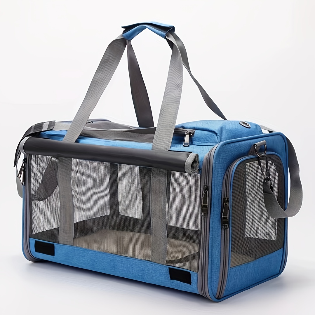 large cat carriers dog soft sided carriers airline approved travel   for large medium cats and small dogs comfortable durable pet privacy protection breathable portable travel carrier collapsible easy to carry multiple colors