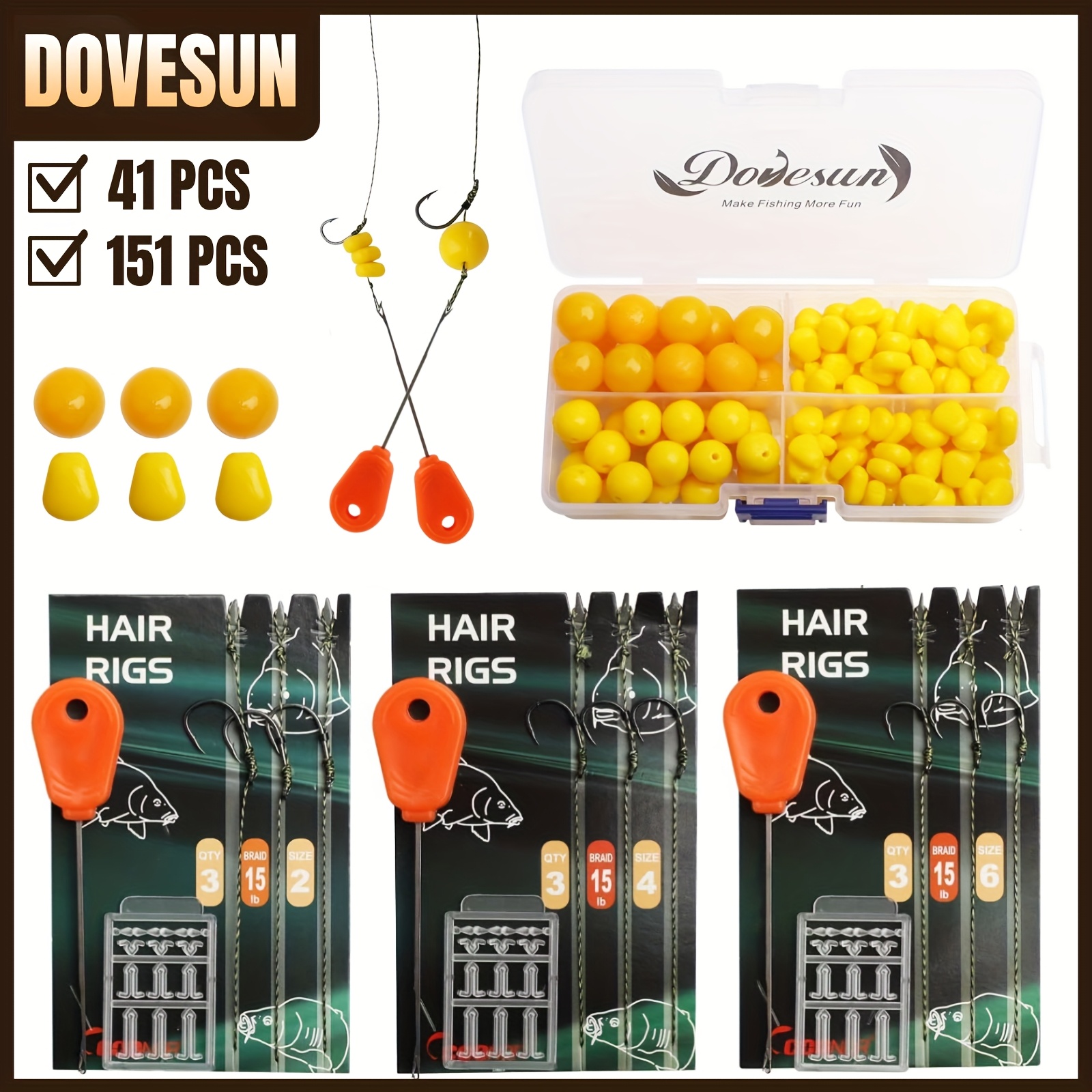 fishing carp rigs sold on Temu United States