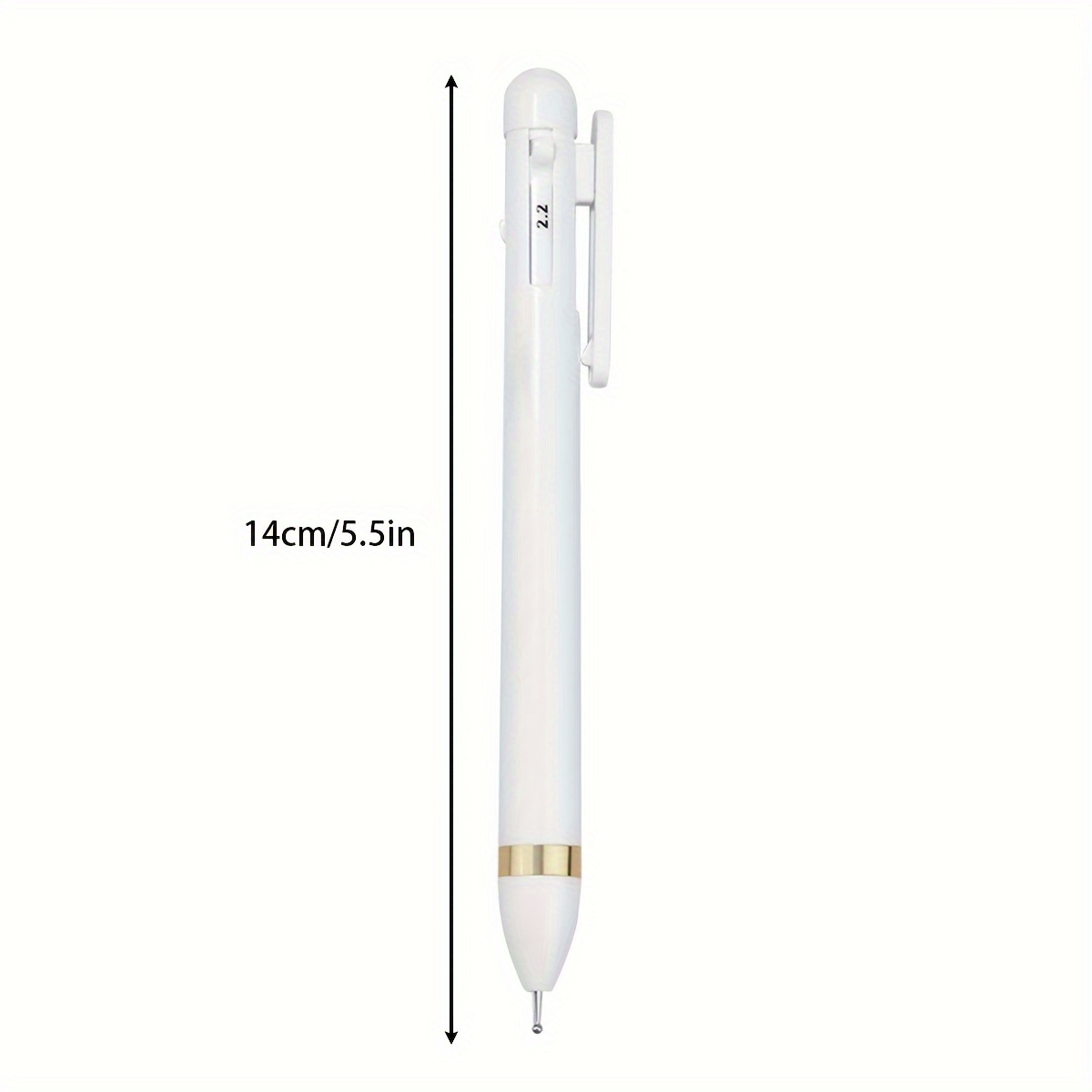 TEMU 4-in-1 Nail Art Rhinestone Picker Wax Pencil Dotting Pen, Dual-ended Manicure Tool With Rotating Drill , Multiple Size Ball Points For Nail Art Decoration And Gem Application - Unscented