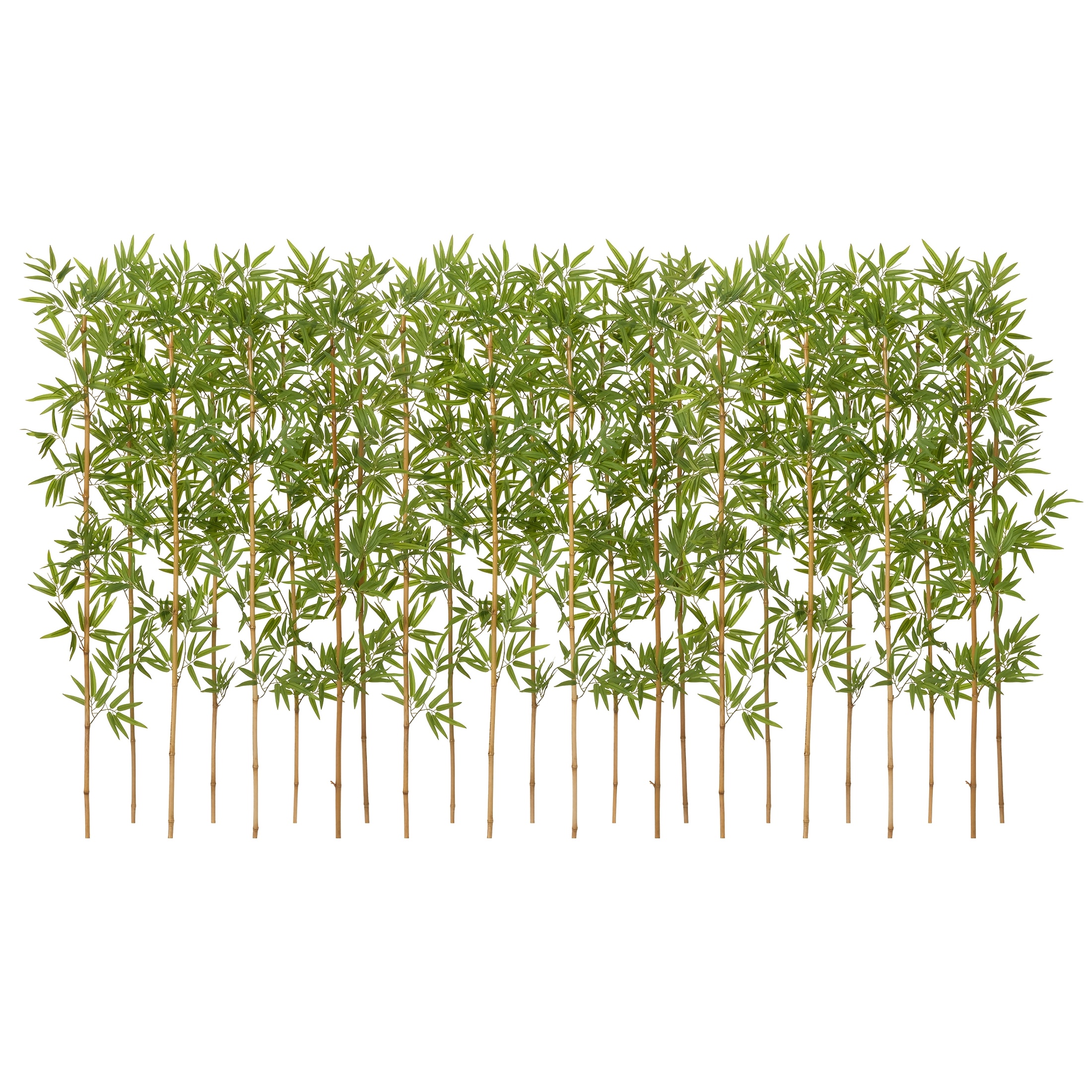 TEMU 6ft/5ft Artificial 12 Pack/24 Pack/36 Pack - Realistic Fake Bamboo Plants, Waterproof & Durable For Indoor Outdoor Garden Yard Privacy Decor