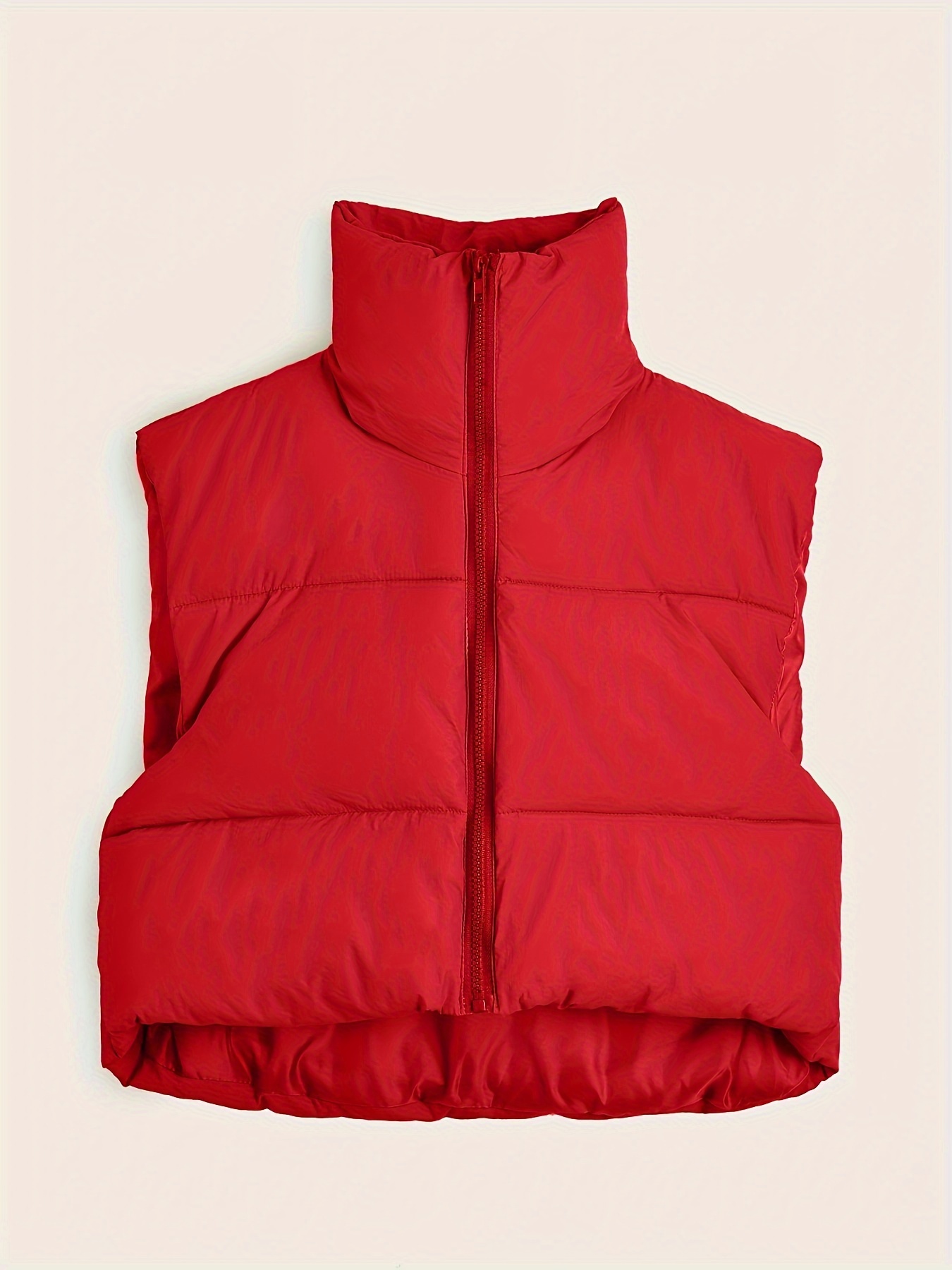 UATKIMI Gilet Corto Donna Senza Maniche Con Zip E Tasche, Colore Rosa, Taglia XX-Large, Stile Athleisure Con Fibbie Regolabili