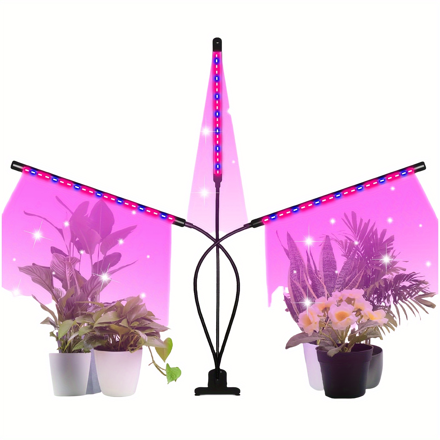 Lampe de Croissance LED à Spectre Complet sur Pince