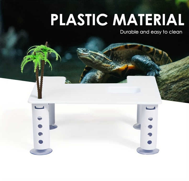 Living Body Plastic Fish Tank Turtle Aquarium Accessories Cylinder Drying  Platform - AliExpress