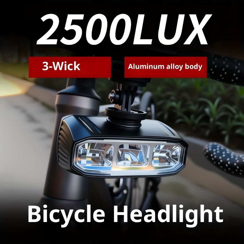 bicycle light highlight   flashlight mountain bike front light rechargeable road bike single bike riding gear front light