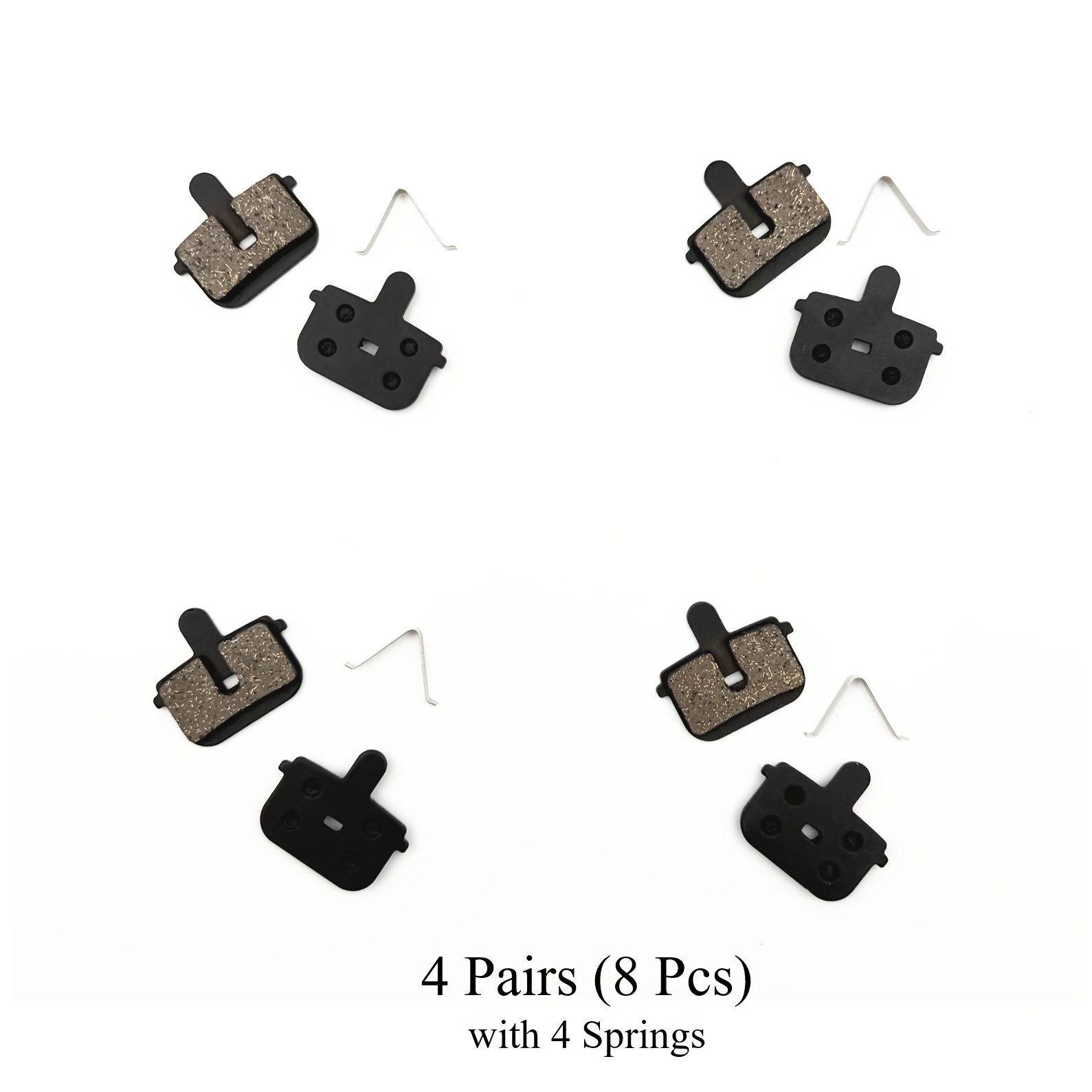 TEMU 1 Pair/4 Pairs Semi-metallic Compatible For Max G3/g3d/g3e/ , G Booster, Tongli Bike & E-scooter Brake Pads Suitable For Bike, Electric Scooter