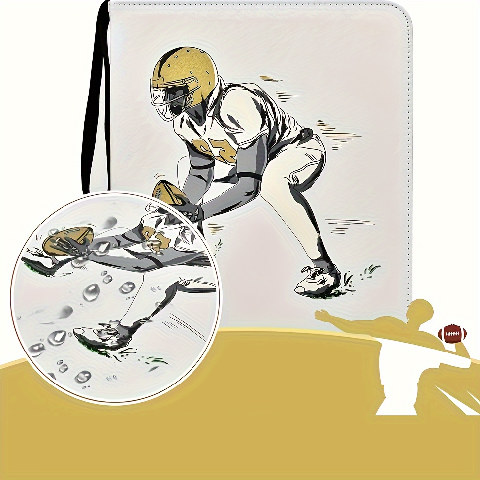 football binder cards Amazon.com: YDEPLVEO 900 Pocket Football Card Binder with Sleeves,  Multicolor, 9 Pocket with 50 Removable Sleeves Zipper Book Folder Collector  Album 3 Ring Binder Organizer Storage Kids Gift : Everything Else