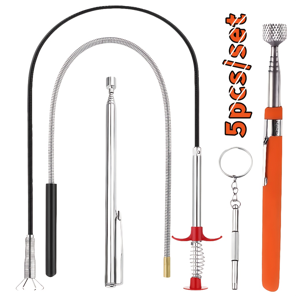 E-shop 5-tlg. Multifunktions-Set: 1 x 3-in-1 Multifunktions-Schraubendreher-Bit, Präzisions-Schraubendreher-Set, praktisches Reparaturwerkzeug; 3 x
