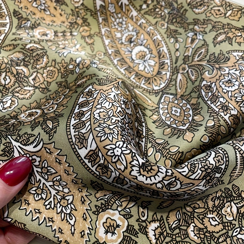Fashionable Cashew Nut Pattern Scarf, Multi-Functional Headscarf