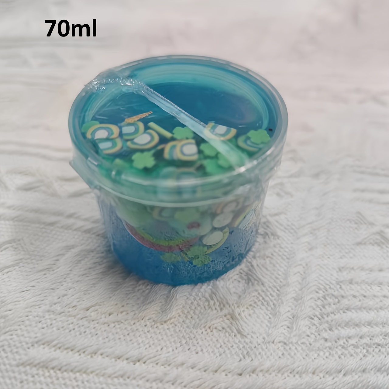 1pc 70ml Cristal Slime Toy DIY Fruta Jelly Clay Slime Toy - Temu Chile