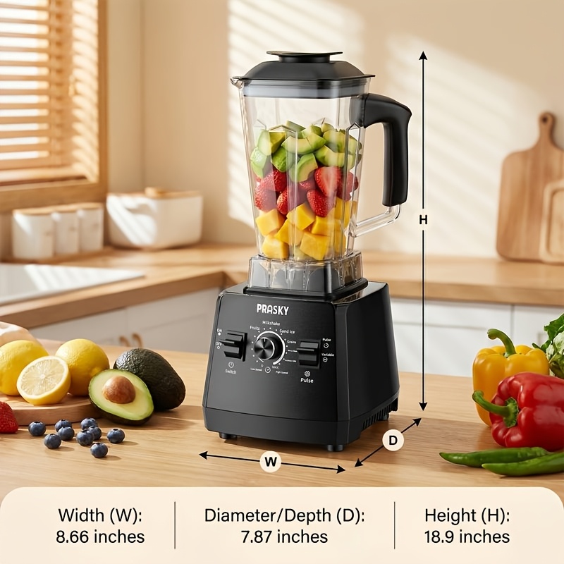 Professional Blender, Smoothies Blender with 2 Containers, 68oz... product image 3